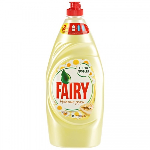 Средство Fairy для мытья посуды Ромашка и витамин Е, 900 мл
