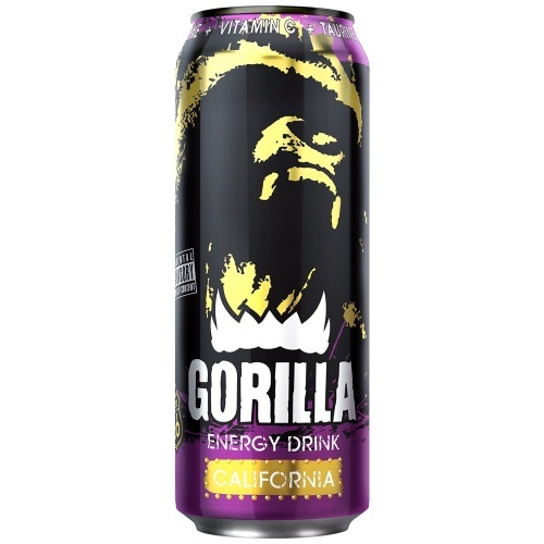 Напиток Gorilla California энергетический безалкогольный сильногазированный 450мл