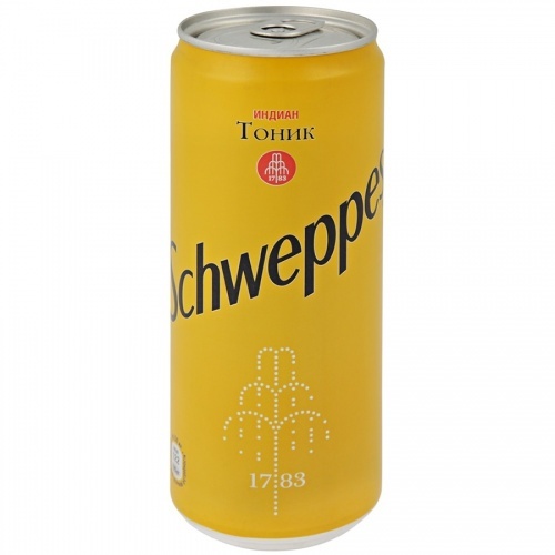 Напиток Газированный Schweppes Indian Tonic 330мл упаковка 12шт