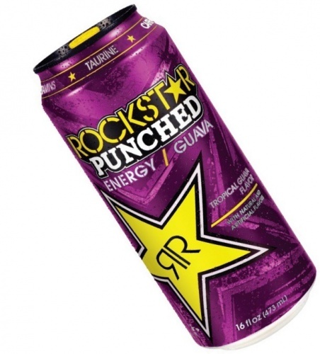 Напиток Rockstar Punched энергетический со вкусом гуавы 450мл