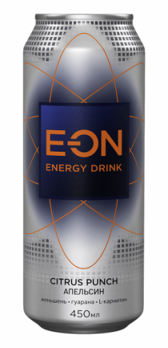 Напиток энергетический E-On Citrus Punch 0,45л