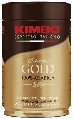 Кофе Kimbo Gold aroma молотый 250г