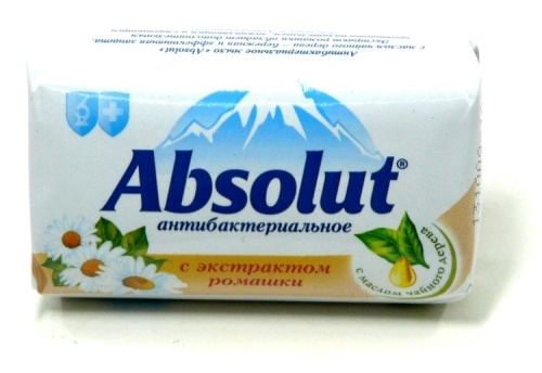Мыло Absolut антибактериальное ромашка, 90 г