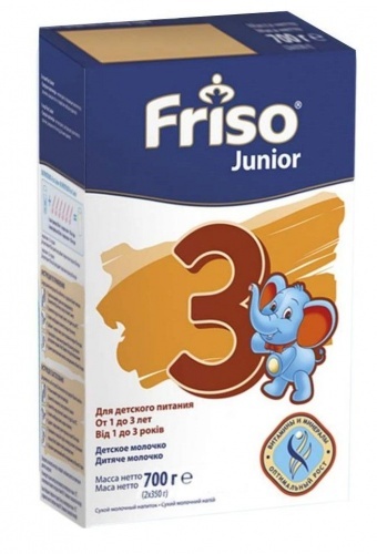Напиток Friso Junior 3 сухой молочный от 1 до 3 лет 700г
