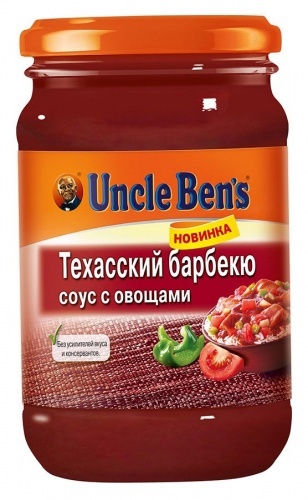 Соус Uncle Ben's Техасский барбекю с овощами 2,51кг