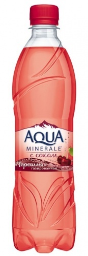 Вода Aqua Minerale питьевая газированная черешня 1,5л упаковка 6шт