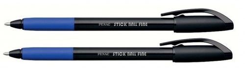 Ручка Penac Ball stick шариковая синяя 0,7мм 2шт