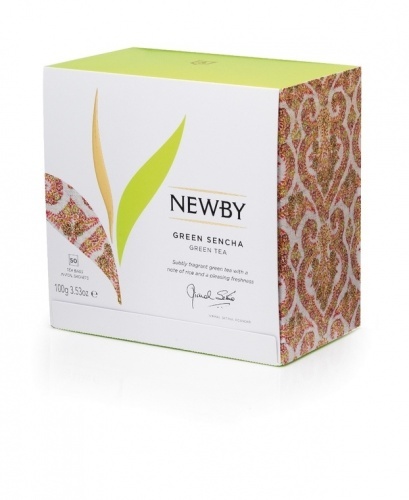 Чай Newby Green Sencha зеленый 50пак*2г