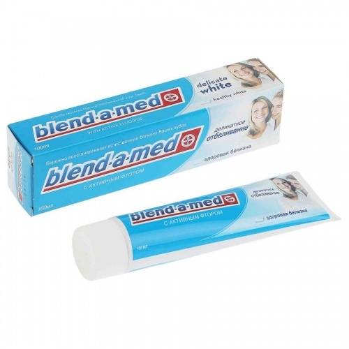 Зубная паста Blend-a-med Здоровая Белизна "Деликатное отбеливание", 100 мл