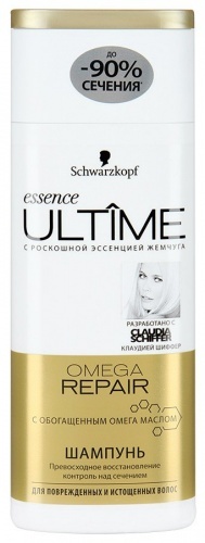 Шампунь Essence Ultime Omega Repair для поврежденных и истощенных волос, 250мл