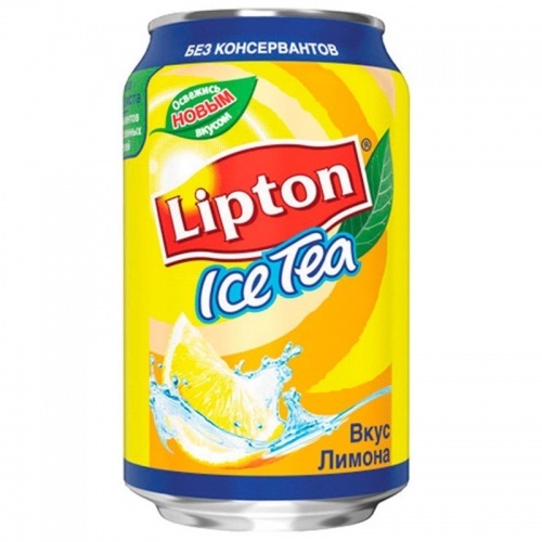 Чай Lipton холодный лимон 330мл, в упаковке 12шт