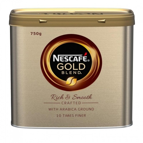 Кофе растворимый Nescafe Gold 750г