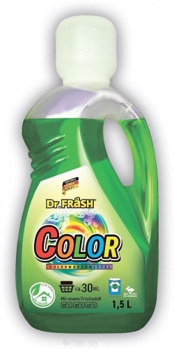 Гель для стирки Dr.Frash Color для цветного белья, 1,5 л