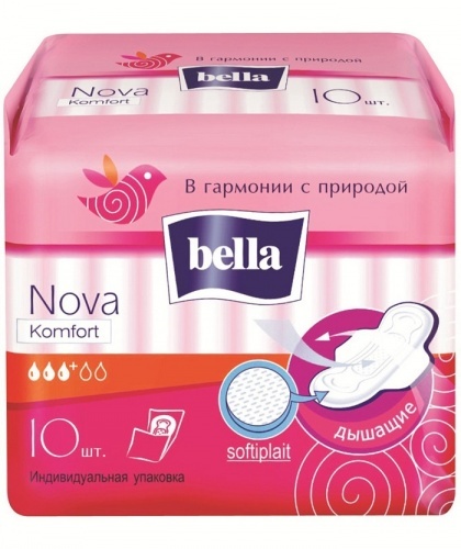 Прокладки гигиенические Bella Nova Komfort, 10 шт.