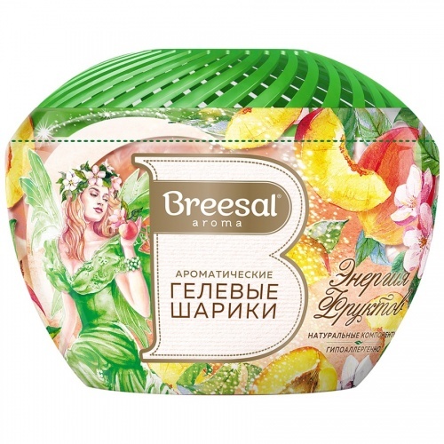 Освежитель воздуха Breesal Энергия фруктов гелевые шарики 215г