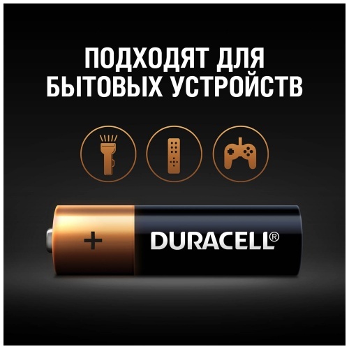Батарейка алкалиновая Duracell Basic AA LR6, 12шт