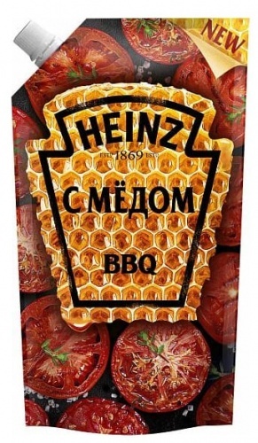 Соус Heinz BBQ томатный с медом 350г