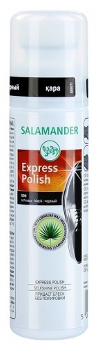 Лосьон для обуви Salamander Express Polish 001 для гладкой кожи черный, 75 мл