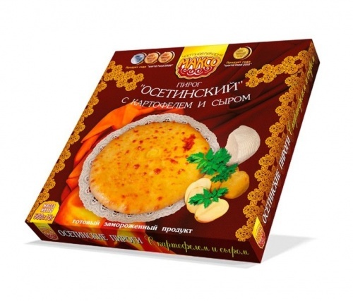Пирог Осетинский с картофелем и сыром, 500г