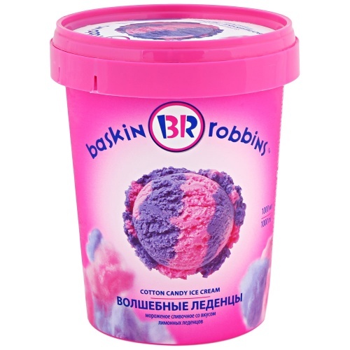 Мороженое Baskin Robbins Волшебные леденцы 600г