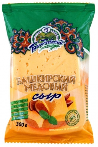 Сыр Белебеевский Башкирский медовый 50%, 300г