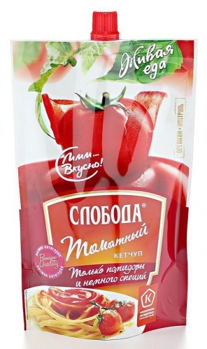 Кетчуп Слобода томатный 400г