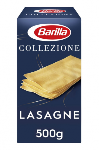 Макаронные изделия Barilla Lasagne из твёрдых сортов пшеницы, 500г, Италия