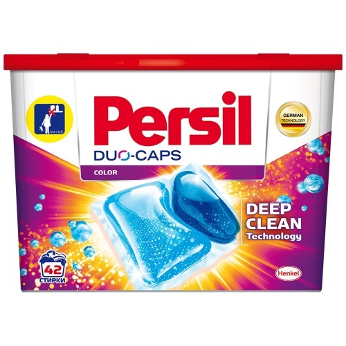 Капсулы Persil для стирки Duo-caps Color 42шт
