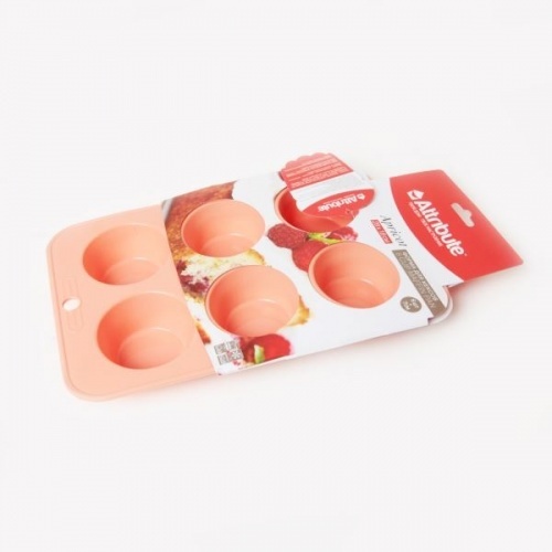 Форма ATTRIBUTE Apricot для выпечки маффинов, 29х17 см
