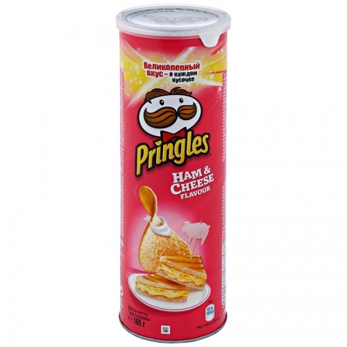 Чипсы Pringles ветчина сыр 165г