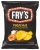Чипсы Fry's Лосось в сливочном соусе рифленые картофельные 130г