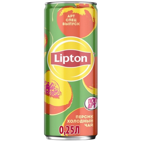 Чай холодный Lipton персик 225мл