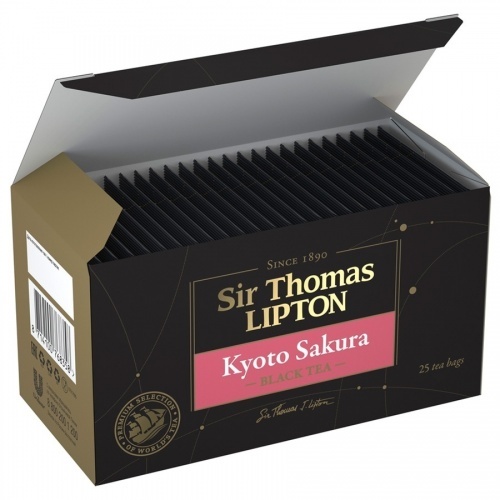 Чай Sir Thomas Lipton черный Kyoto Sakura 25x2г