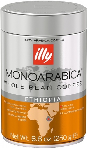Кофе в зернах Illy Ethiopia Monoarabica средней обжарки 250г