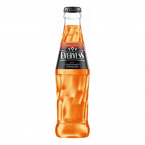Газированный напиток Evervess Пленительный апельсин 0,25 л