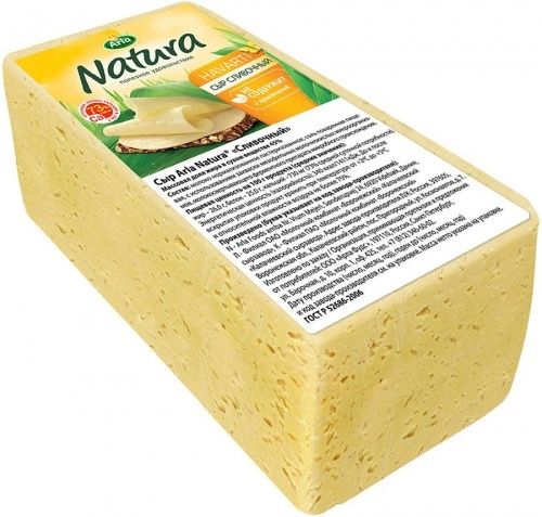 Сыр Arla Natura Сливочный 45%,3-4кг