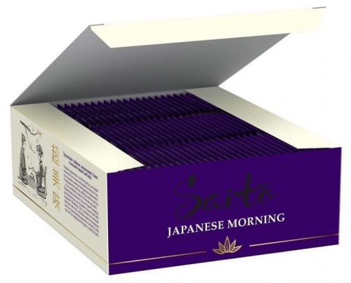 Чай черный Saito Japanese Morning 100 пакетиков