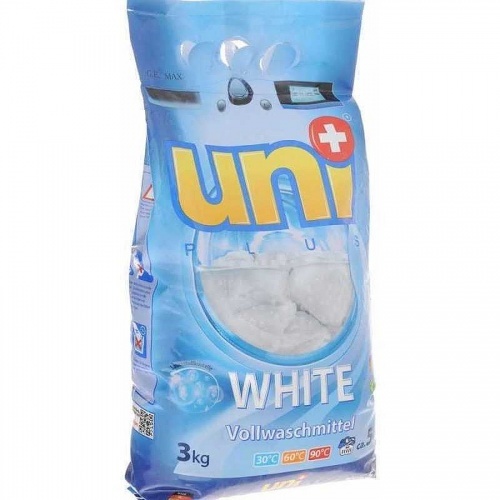 Стиральный порошок Uniplus для белого, 3 кг