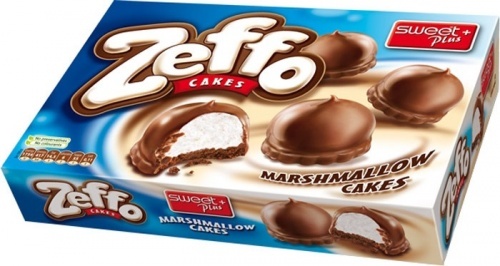 Пирожные Sweet plus Zeffo Marshmallow глазированные 150г