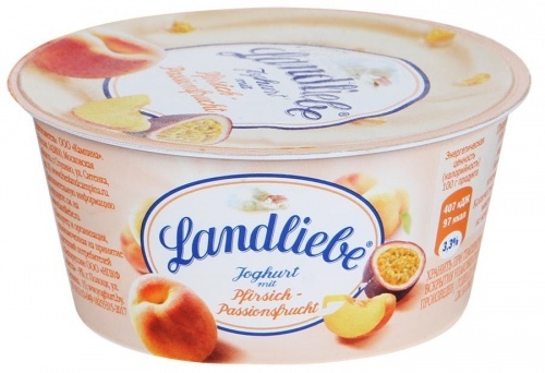 Йогурт Landliebe персик маракуйя 3,3% 150г