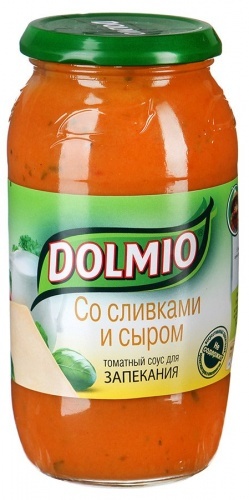 Соус Dolmio томатный для запекания со сливками и сыром, 500г