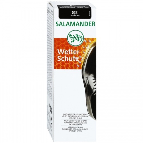 Крем для обуви Salamander Wetter Schutz коричневый, 75 мл