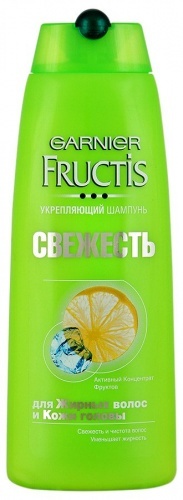 Шампунь Garnier Fructis свежесть для жирных волос и Кожи головы 400мл