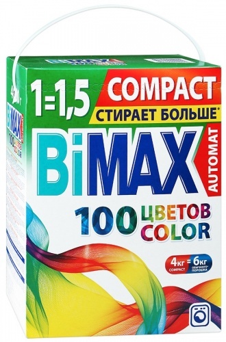 Стиральный порошок BiMax Color автомат, 4 кг