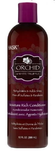 Кондиционер для волос Hask ультра-увлажнение с экстрактом орхидеи и маслом белого трюфеля, 355 мл