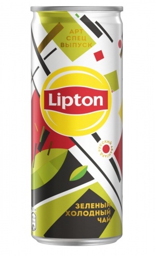 Чай холодный Lipton зеленый 250мл упаковка 12шт