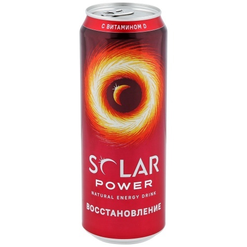 Энергетический напиток Solar Power Рекавери безалкогольный 0.45 л
