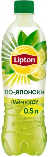 Чай холодный Lipton лайм юдзу 0,5л