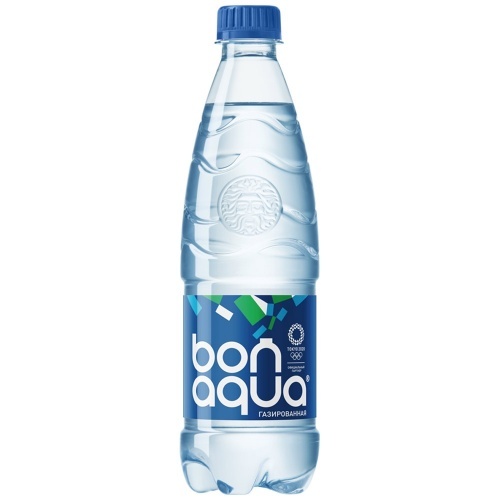 Вода Bonaqua питьевая газированная 0,5л упаковка 24шт