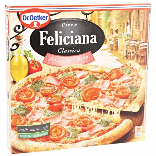 Пицца Dr.Oetker Feliciana ветчина и песто, 360г